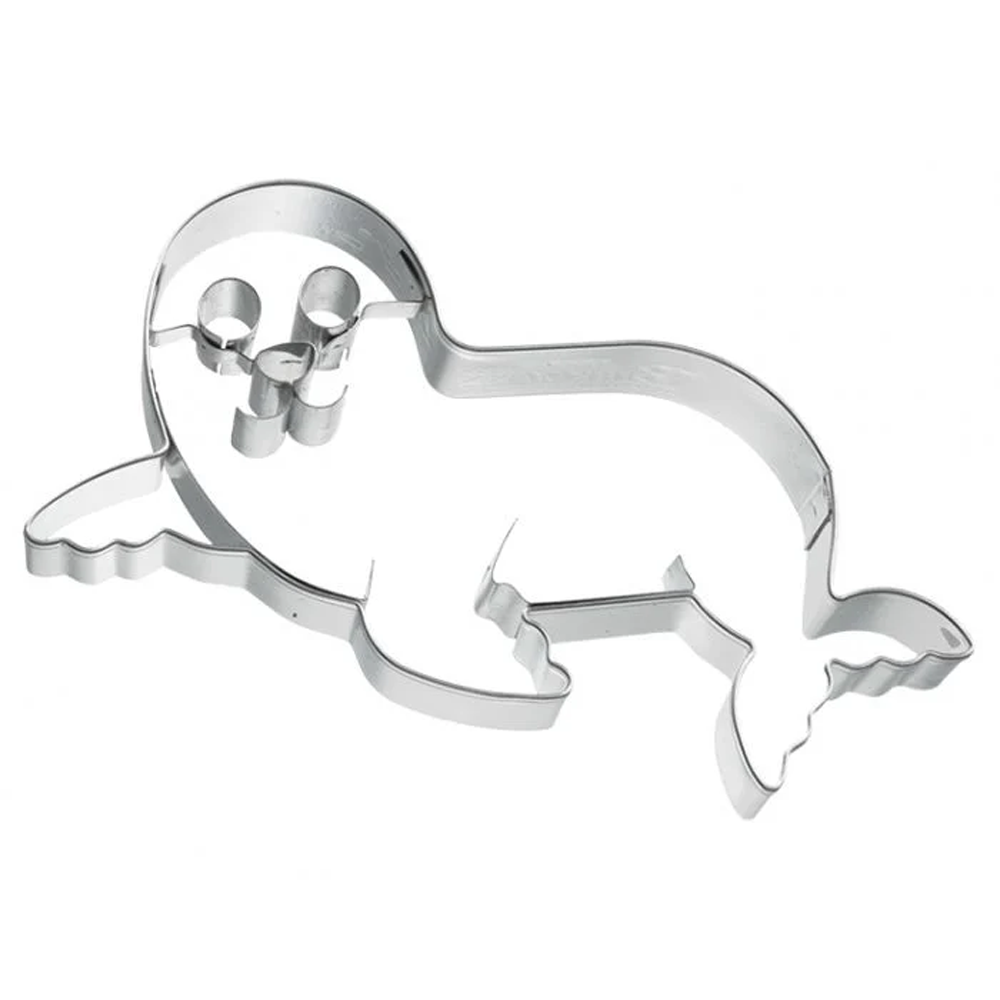 RBV Birkmann - Plätzchen-Ausstechform Seehund, liegend 10 cm