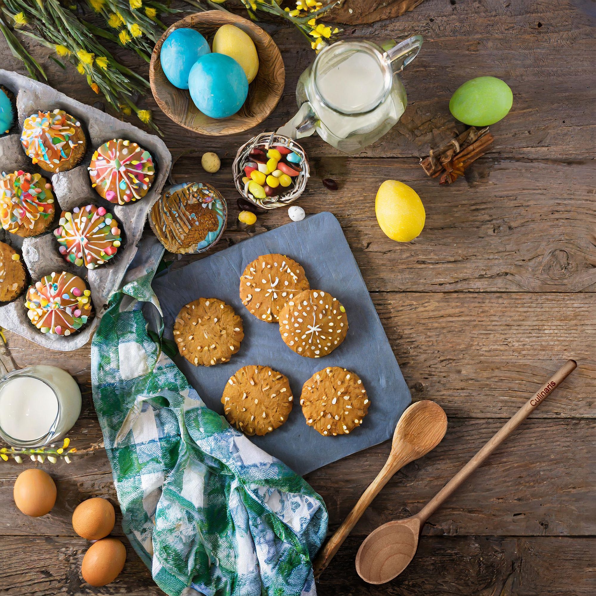 Ovaler Kochlöffel - Ahornholz - 25 cm | Culinaris