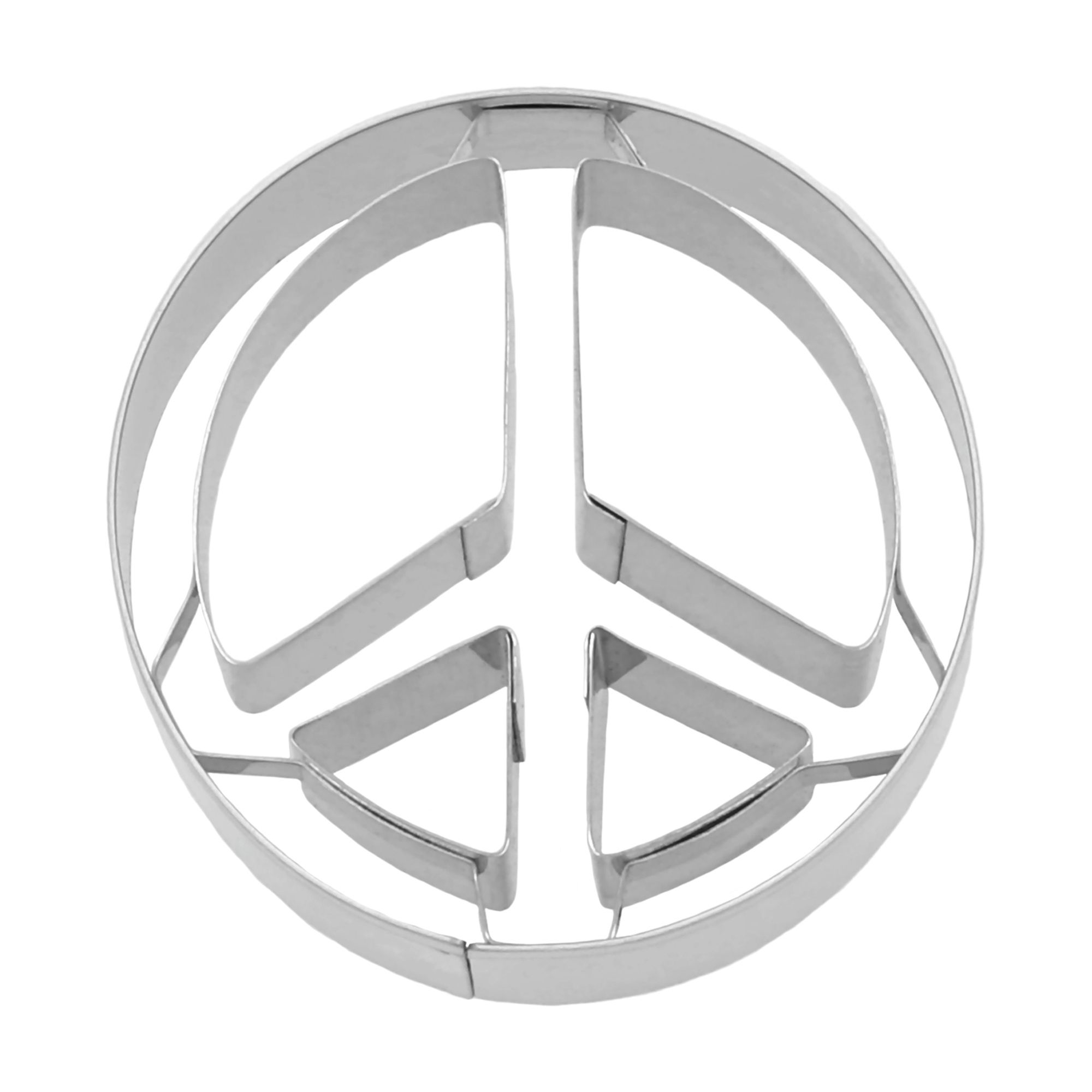 Birkmann - Cookie Cutter Peace Stainless steel, 6 cm