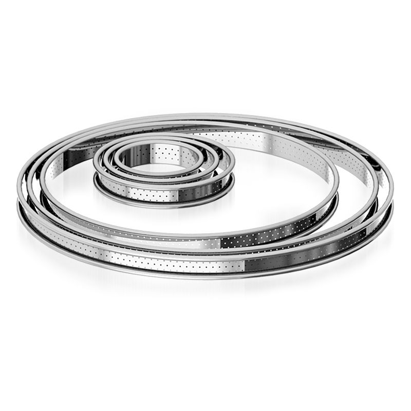 de Buyer - Tortenring gelocht - Höhe 2 cm - Edelstahl de Buyer - Tortenring gelocht - Höhe 2 cm - Edelstahl
