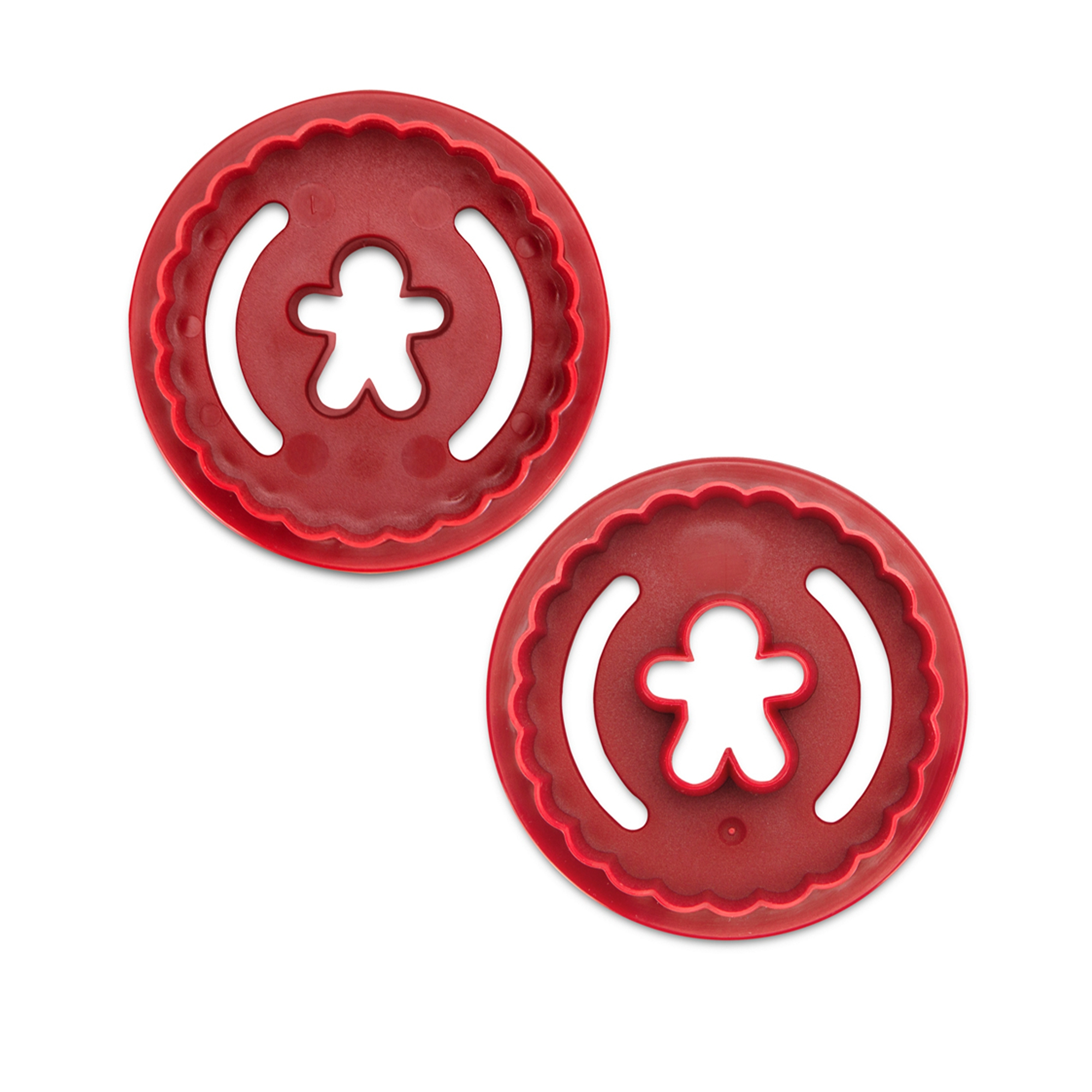 Städter - Linzer-Ausstecher Lebkuchenmann – gewellt