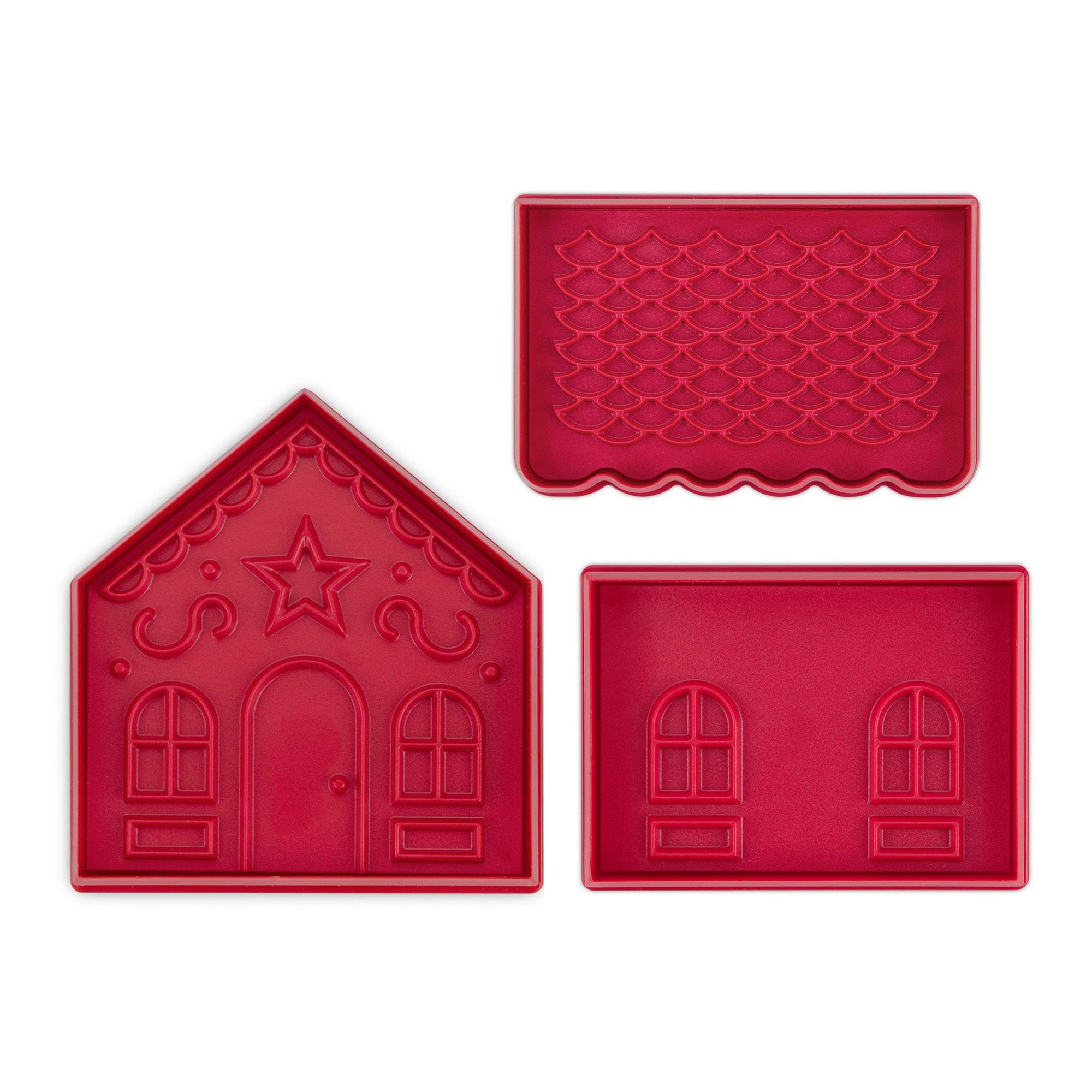 Städter - Prägeausstecher Kekshaus - 3-tlg.