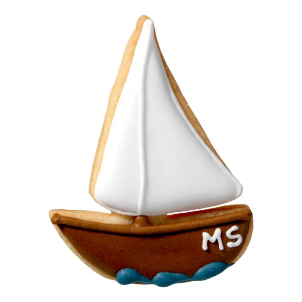 RBV Birkmann - Cookie cutter Sailing boat 7 cm