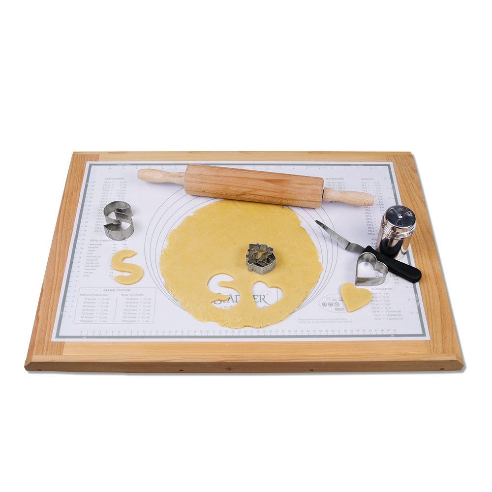 Städter - Silikon-Unterlage - Maxi ca. 60 x 40 cm Weiß