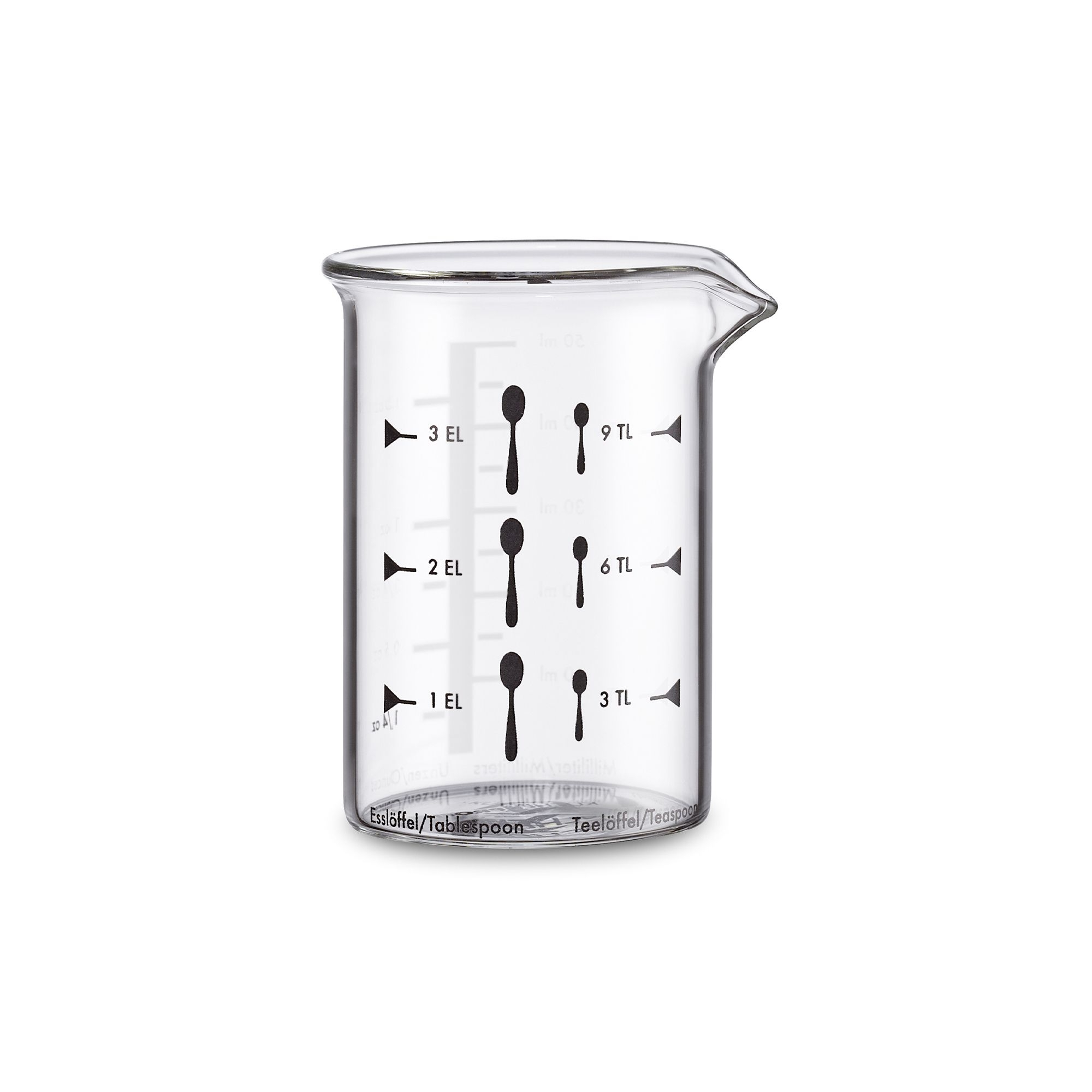 Küchenprofi - Messbecher - Borosilikatglas - 50 ml
