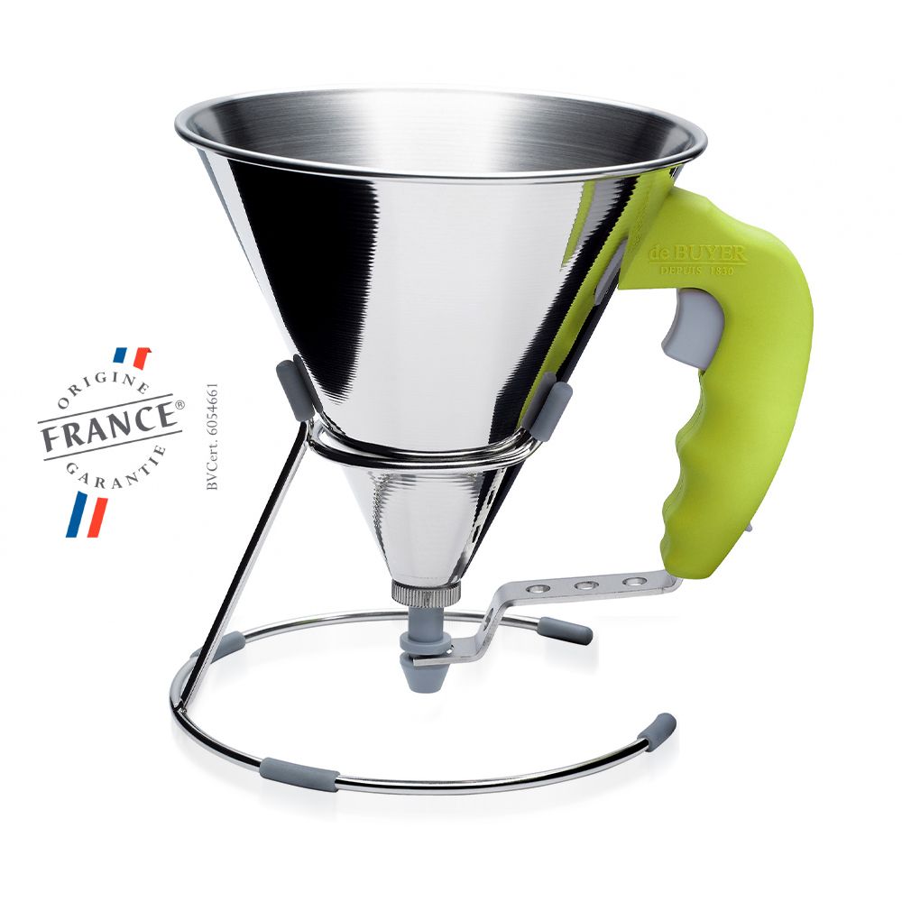 de Buyer - Automatischer Mini-Fondanttrichter aus Edelstahl