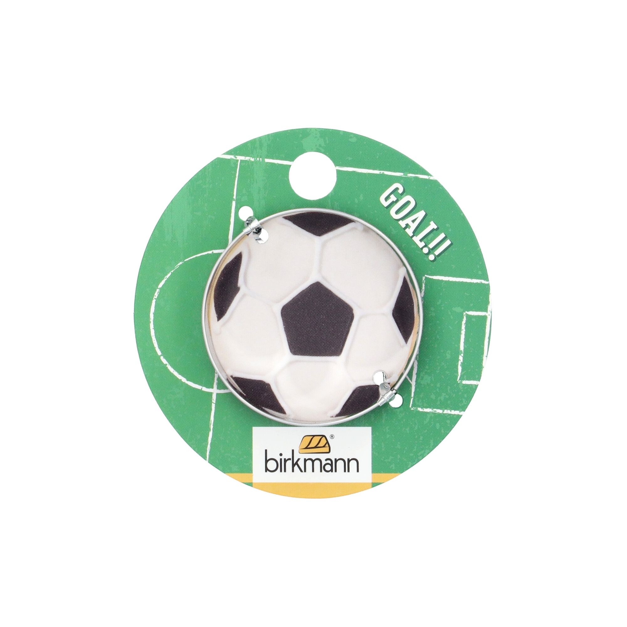 Birkmann - Football-shaped cookie cutter - 4.5 cm