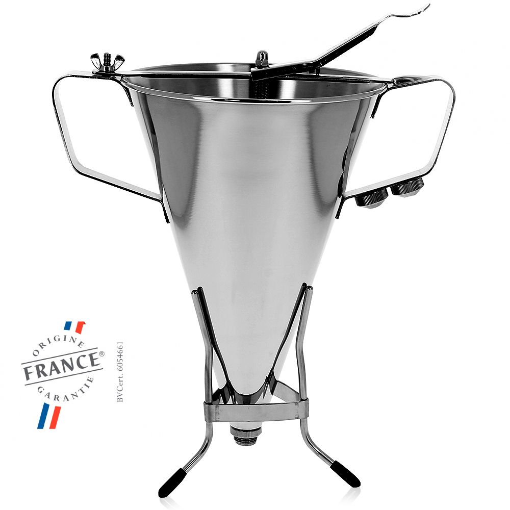 de Buyer - Kwik MAX Fondanttrichter aus Edelstahl - 3,3 L de Buyer - Kwik MAX Fondanttrichter aus Edelstahl - 3,3 L