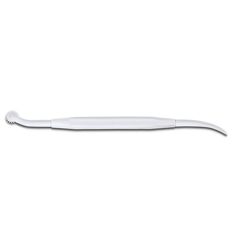 Städter - Modellierwerkzeug Prägerad & Prägestift - Weiß - 16 cm