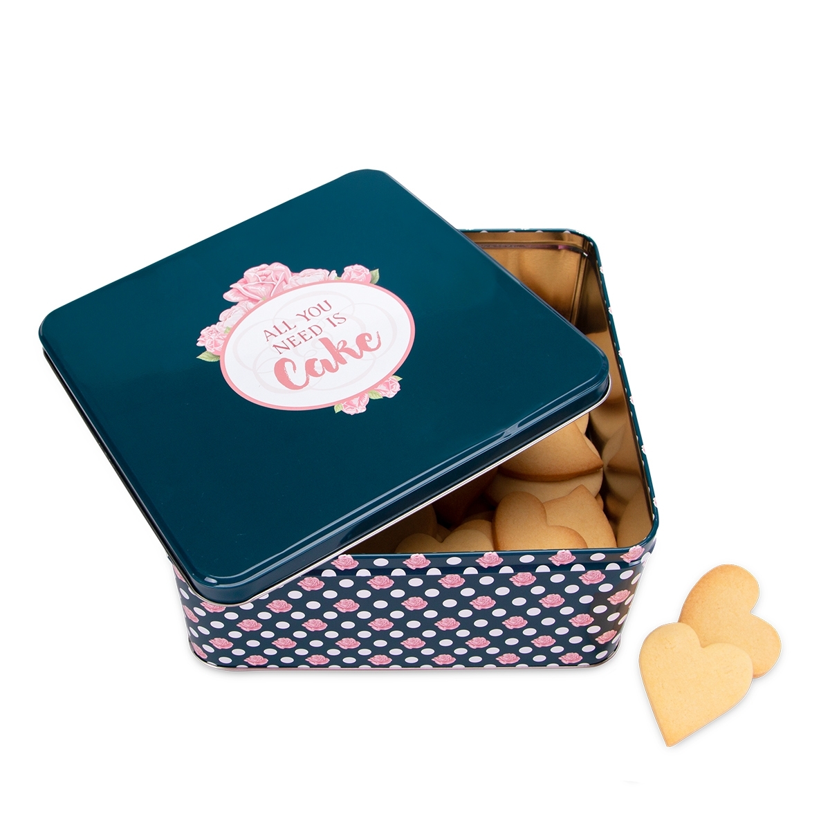 Städter - Cookie box - All you need is Cake - Colorful - different sizes and shapes