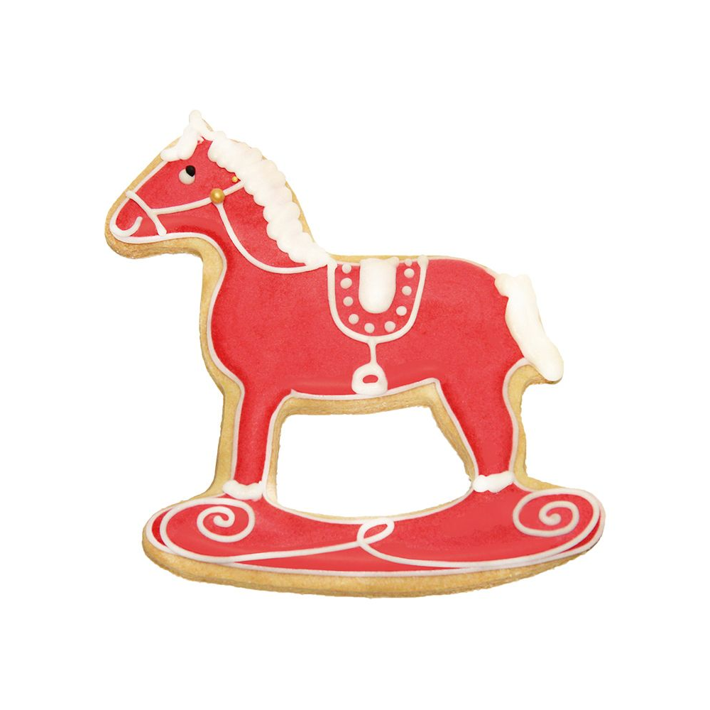 RBV Birkmann - Ausstechform Schaukelpferd 14,5 cm