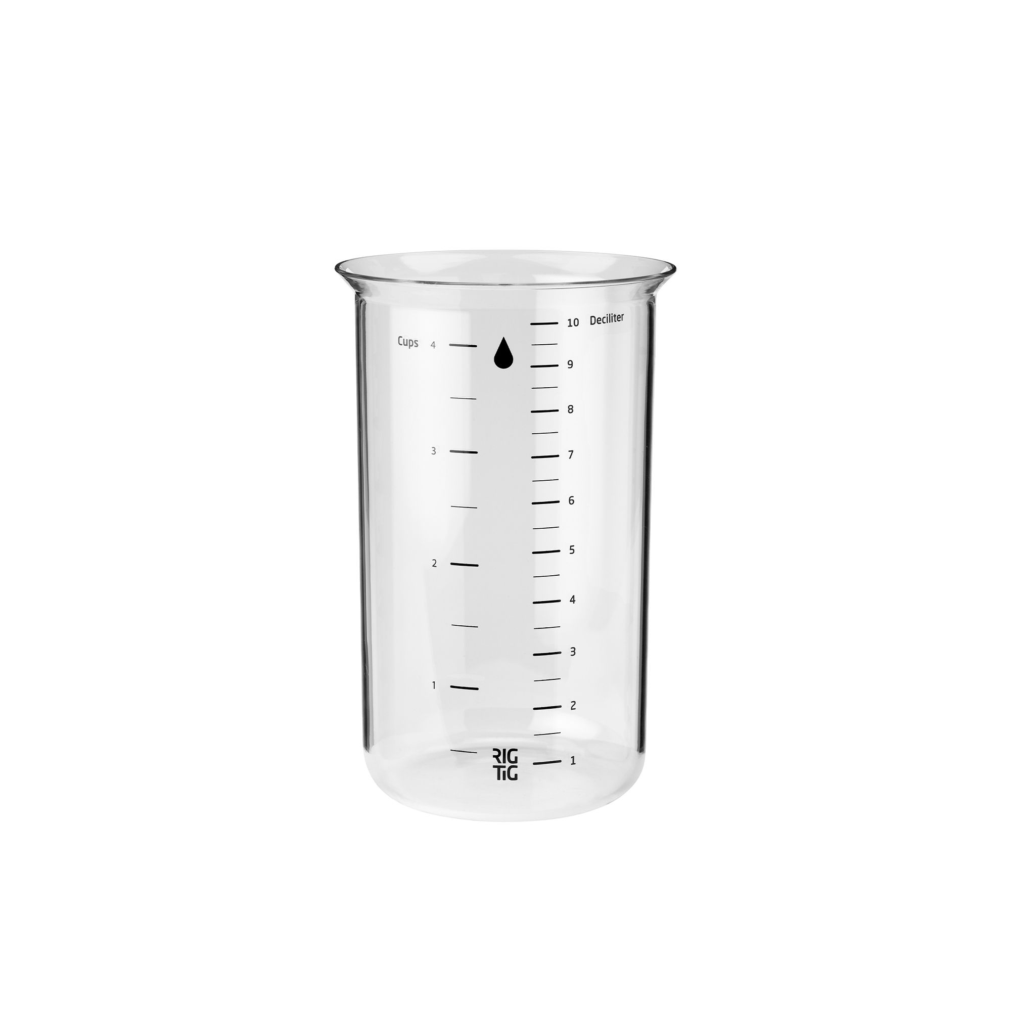 RIG-TIG - Messbecher - MIX-IT - 1 Liter - Borosilikat