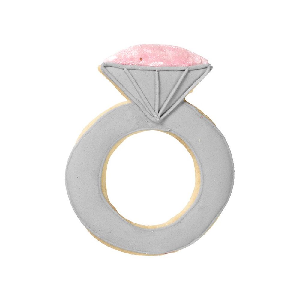 RBV Birkmann - Cookie cutter Diamond ring 7 cm