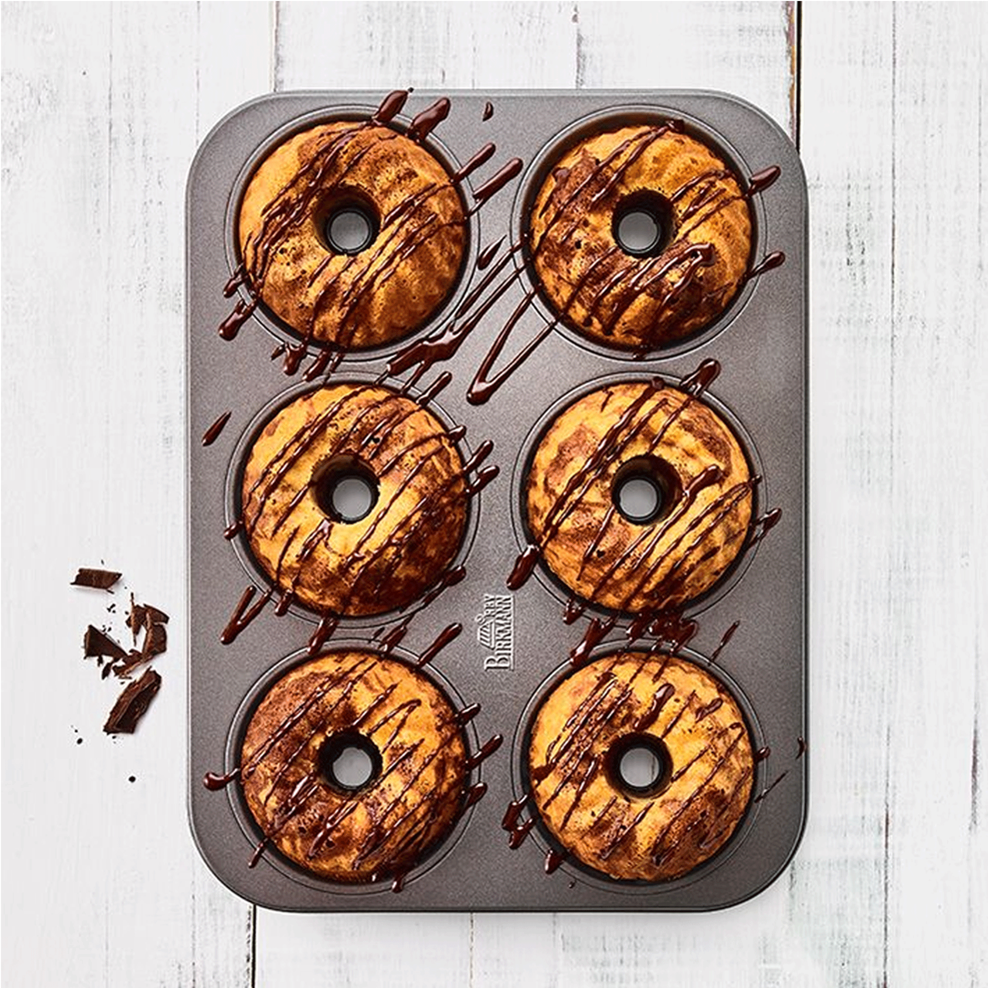 Birkmann - bund cake tin / 6pcs - Easy Baking