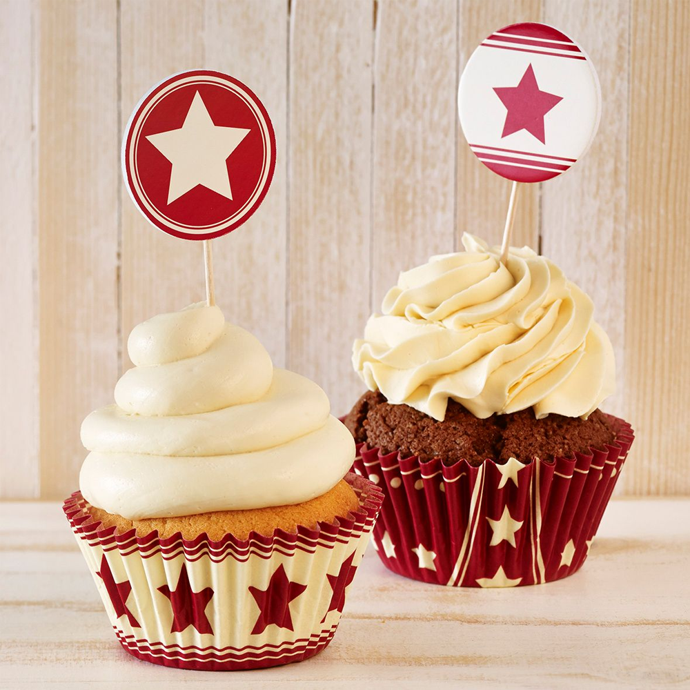 Birkmann - CupCake Deco-Set Stars