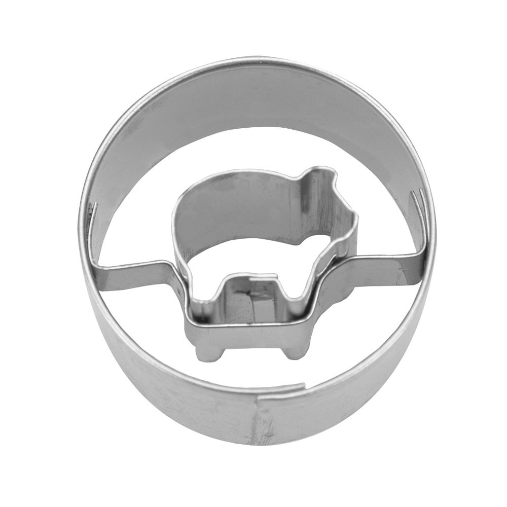 Städter - Ausstecher Schwein in Ring Mini - 3 cm