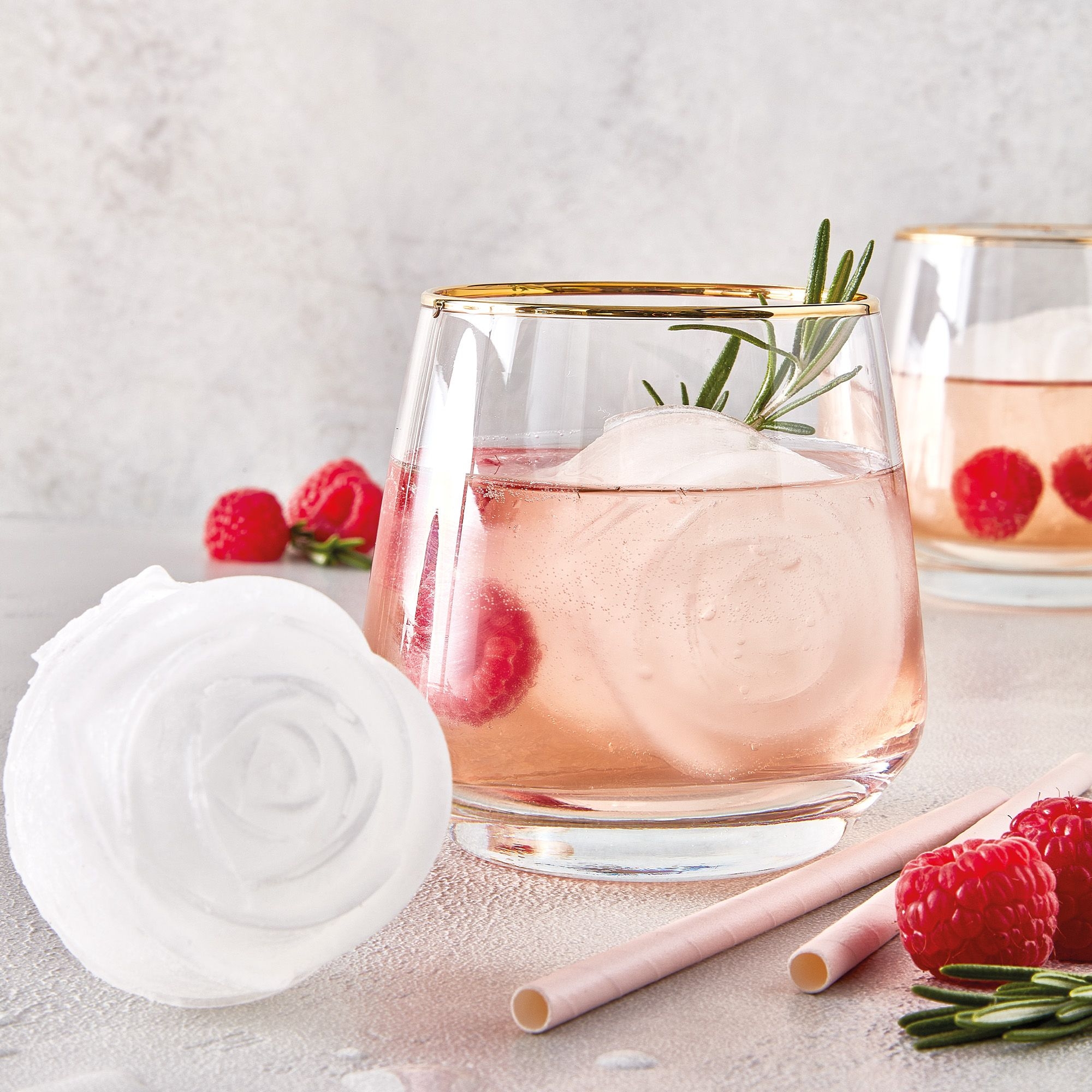 Birkmann - Eiswürfelform Rose - 4 Stück