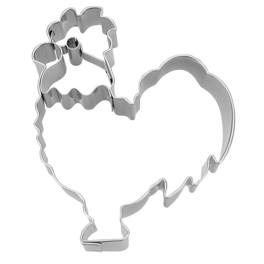 Städter - Prägeausstecher Hahn - 6 cm