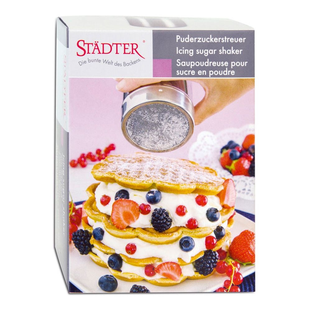 Städter - Powder sugar shaker with lid 200 g