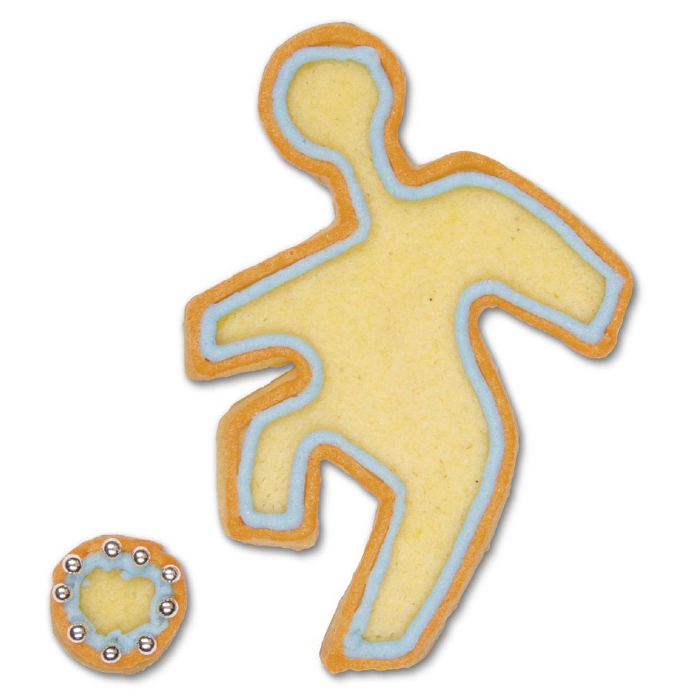 Städter - Cookie cutter Football player 9 cm Städter - Cookie cutter Football player 9 cm