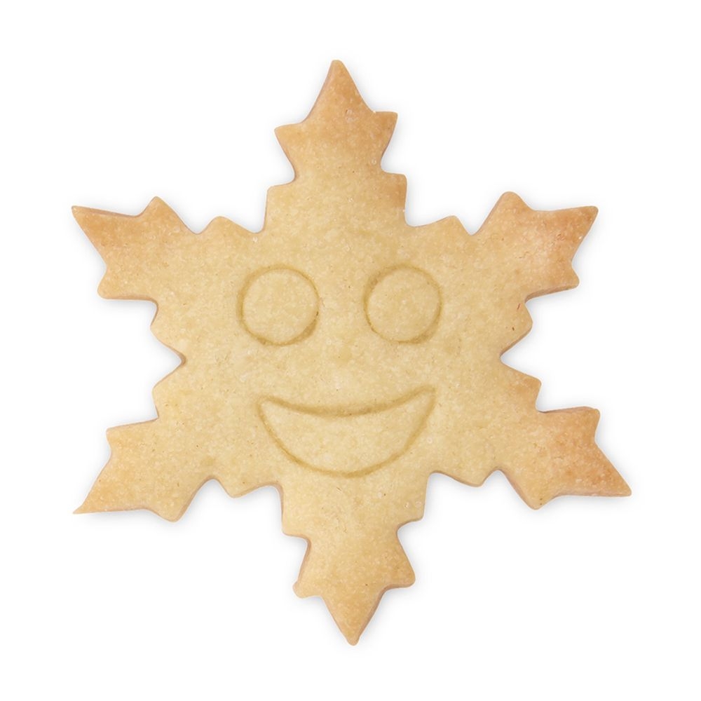 Städter - Prägeausstecher Eiskristall mit Gesicht - 6 cm