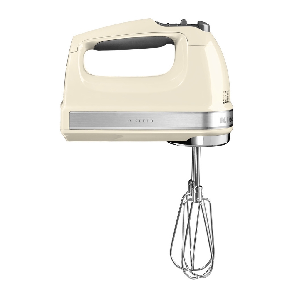 KitchenAid -  9-Speed Hand Mixer - Almond Cream KitchenAid -  9-Speed Hand Mixer - Almond Cream