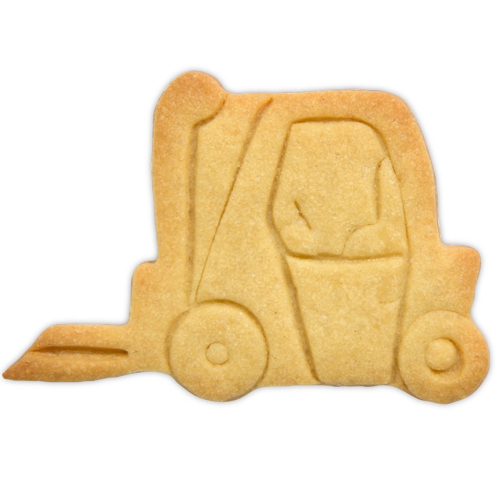 Städter - Cookie cutter Forklift truck - 9 cm Städter - Cookie cutter Forklift truck - 9 cm