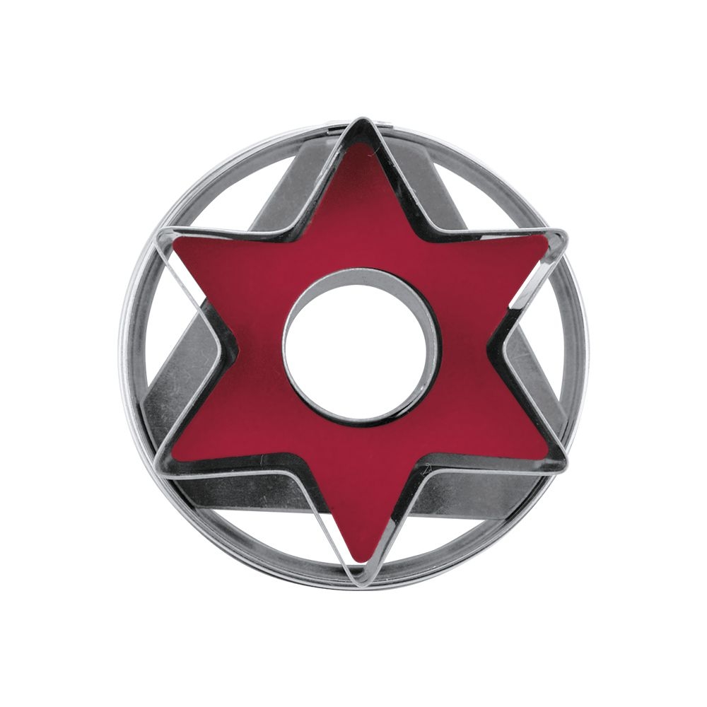 Städter - Ausstecher Stern - 4,8 cm - zerlegbar