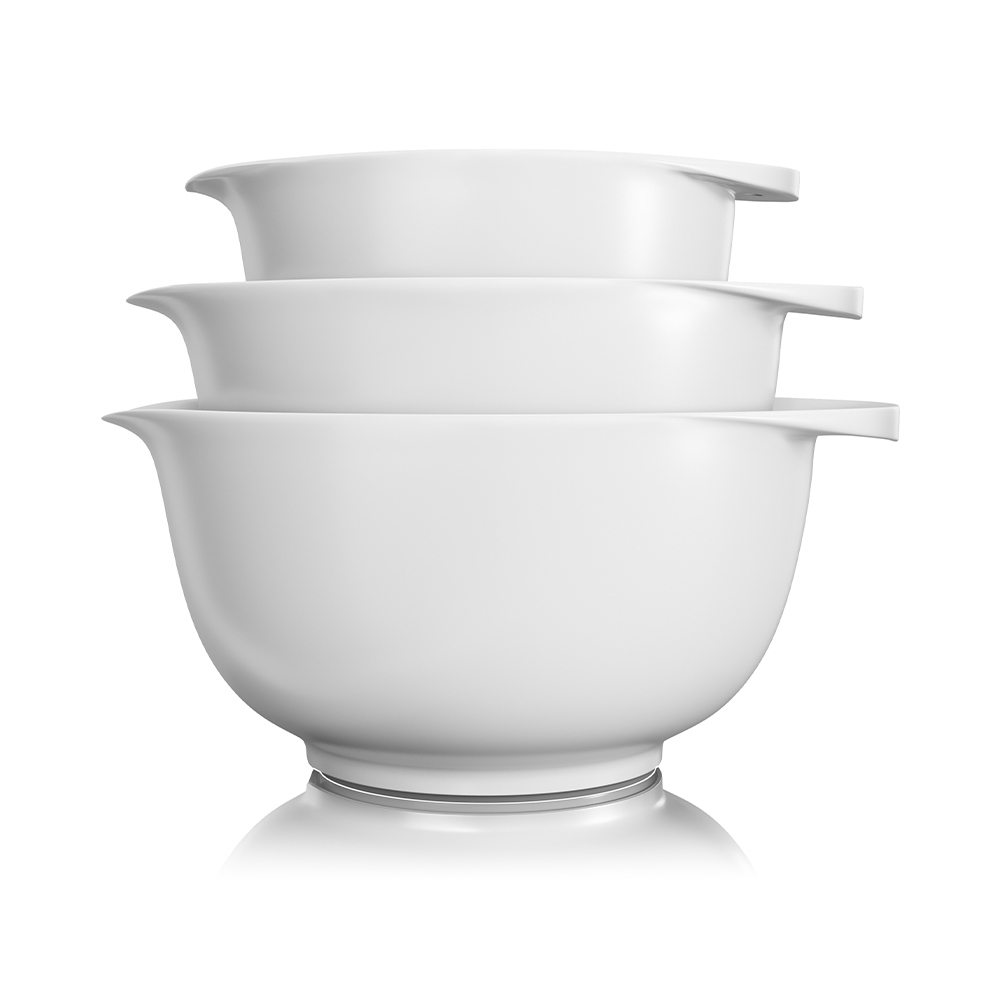 Rosti - Victoria mixing bowl - set 2 + 3 + 4 liters - White