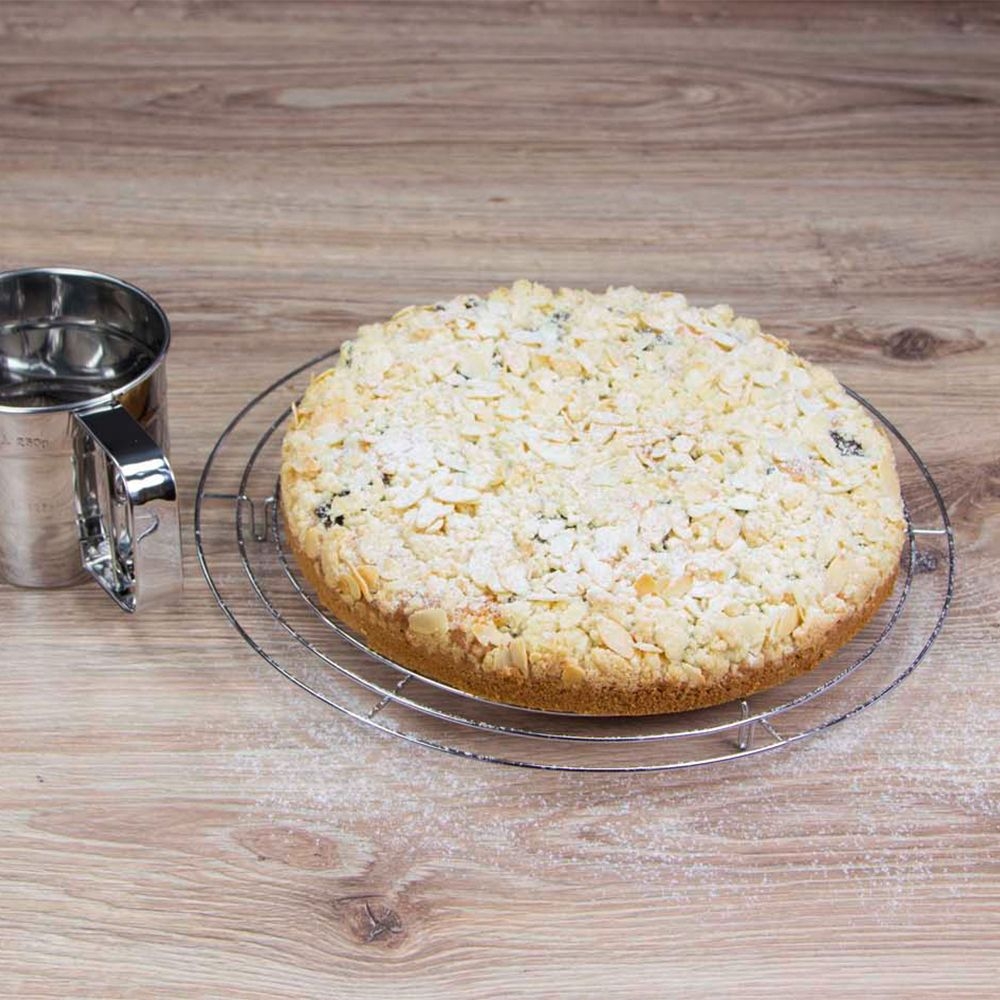 Städter - Tortengitter / Kühlgitter Rund mit Füßen - ø 32 cm