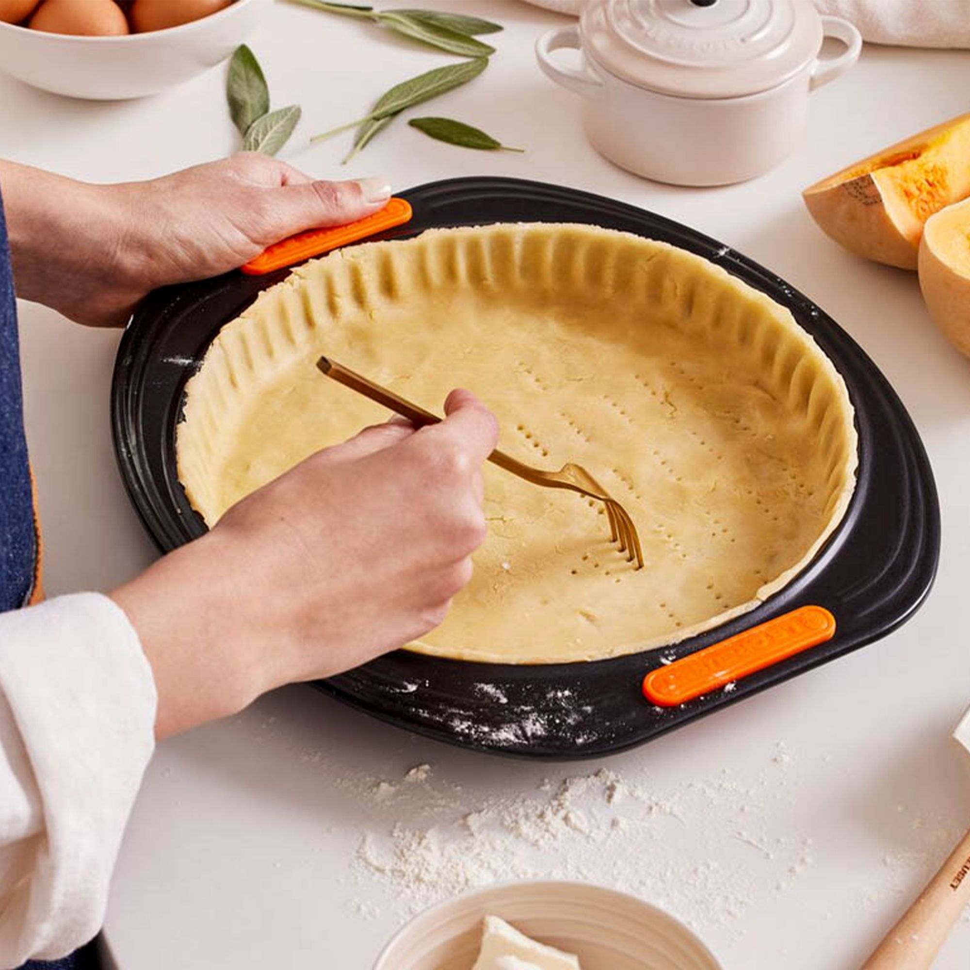 Le Creuset - Quiche and fruit cake tin - 25 cm