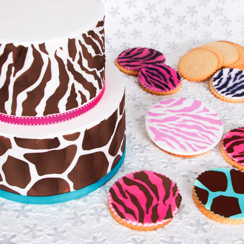 Städter - Schablone Safari - 33 x 15 cm - Set 2-teilig
