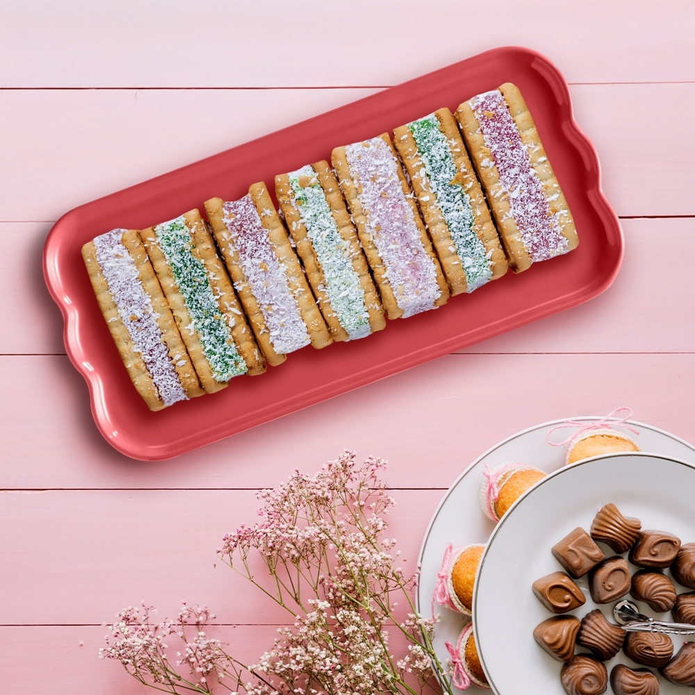 Emile Henry - Serving Plate 31,5 x 15 cm - Madeleine | Rose Candy Emile Henry - Serving Plate 31,5 x 15 cm - Madeleine | Rose Candy