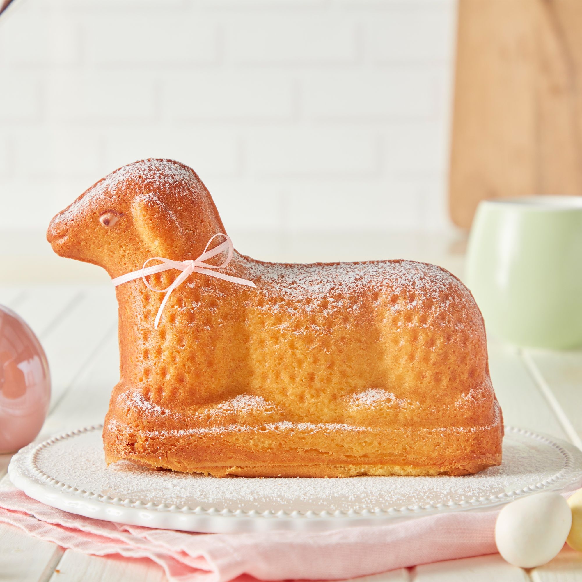 Birkmann - 3D-Backform Osterlamm - All you need is spring - 26,5 x 16,5 cm - 900 ml