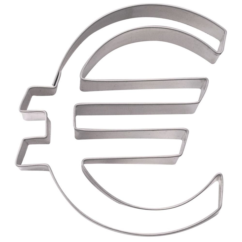 Städter - Ausstecher € - Euro-Zeichen - 8 cm