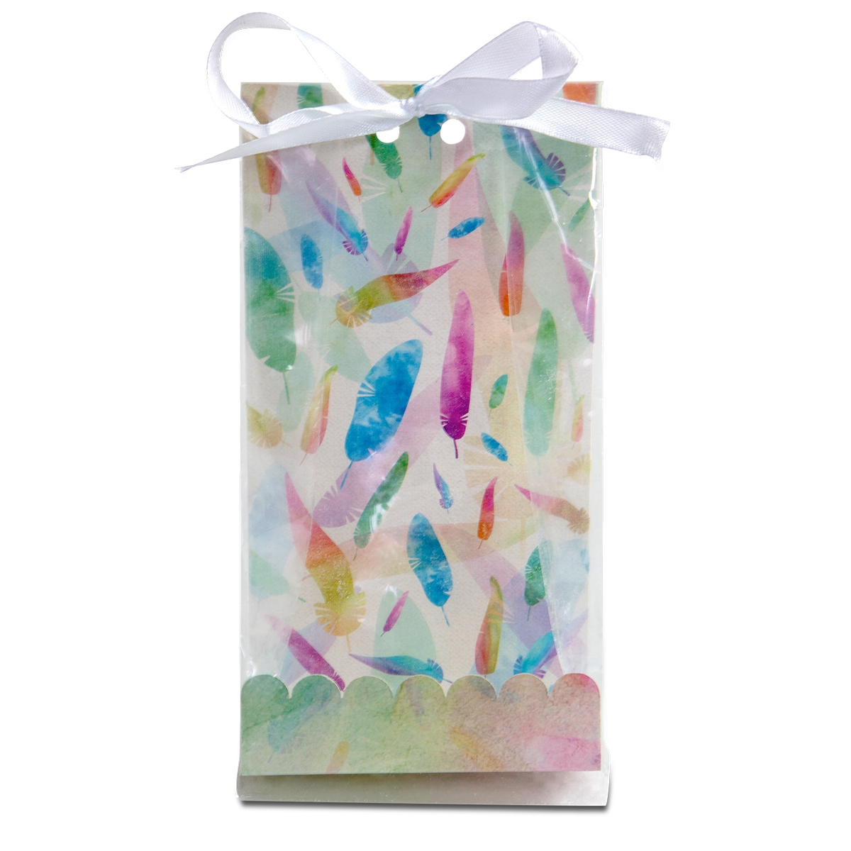 Städter - Geschenktüte  - 9 x 25 cm - Set 24-teilig - verschiedene Muster