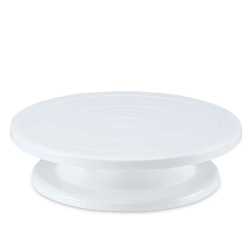 Städter - Cake stand -  ø 27,5 cm / H 7 cm - white - turnable