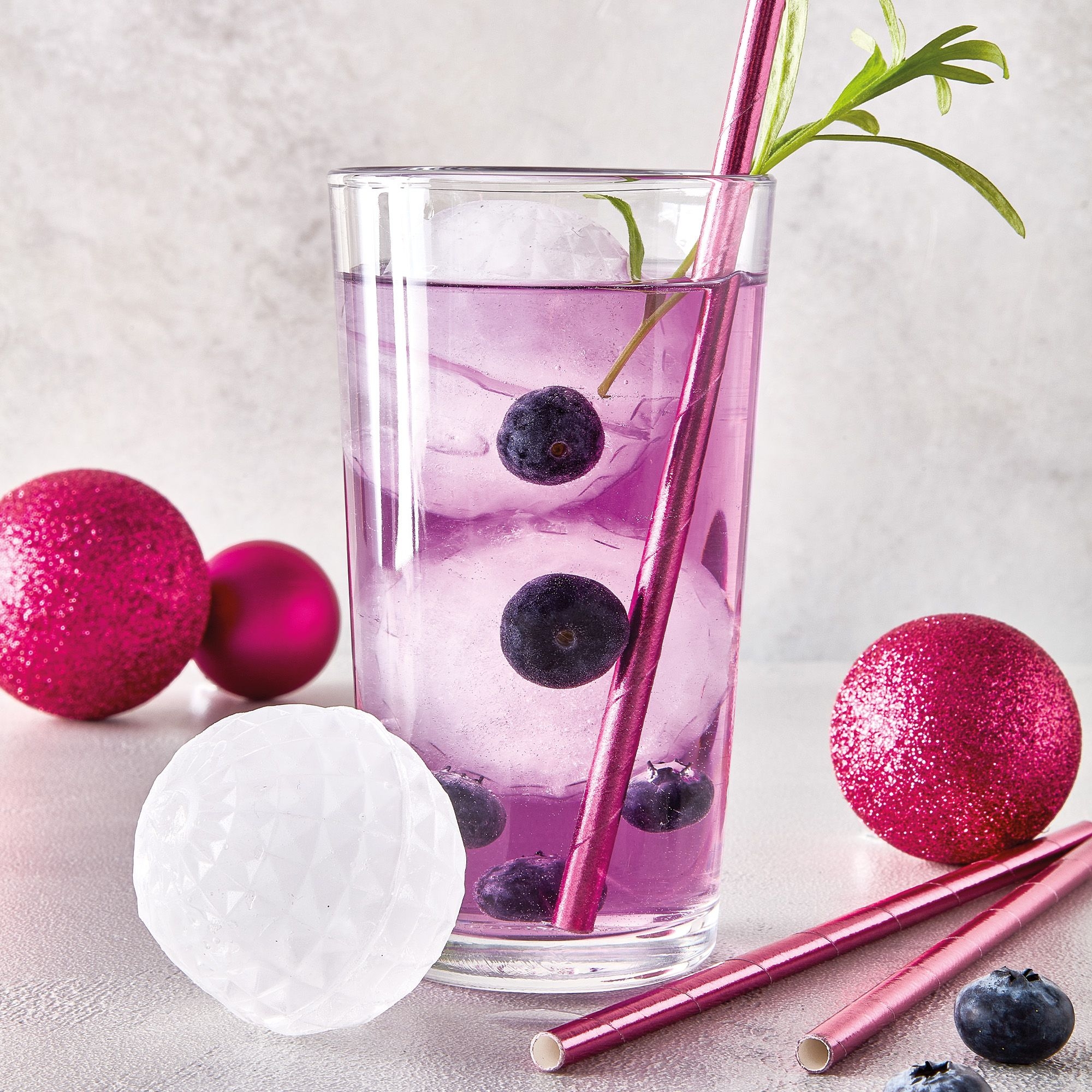 Birkmann - Eiswürfelform Discokugel - 4 Stück