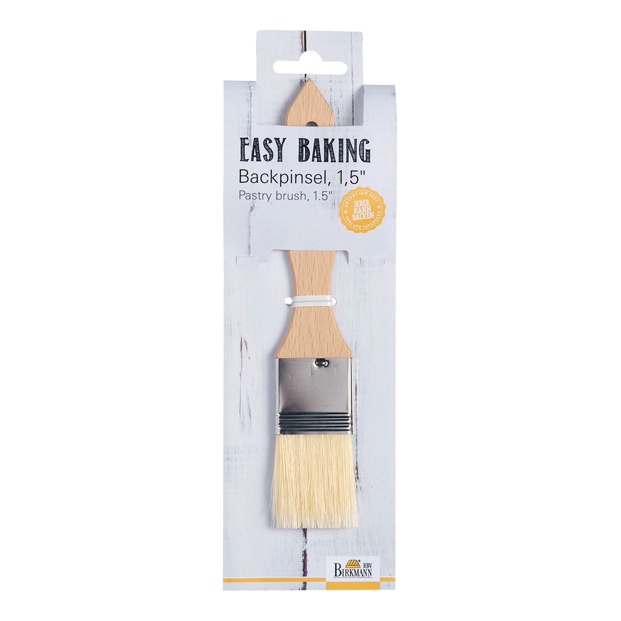 Birkmann -  Easy Baking - Holzpinsel 21 cm Birkmann -  Easy Baking - Holzpinsel 21 cm