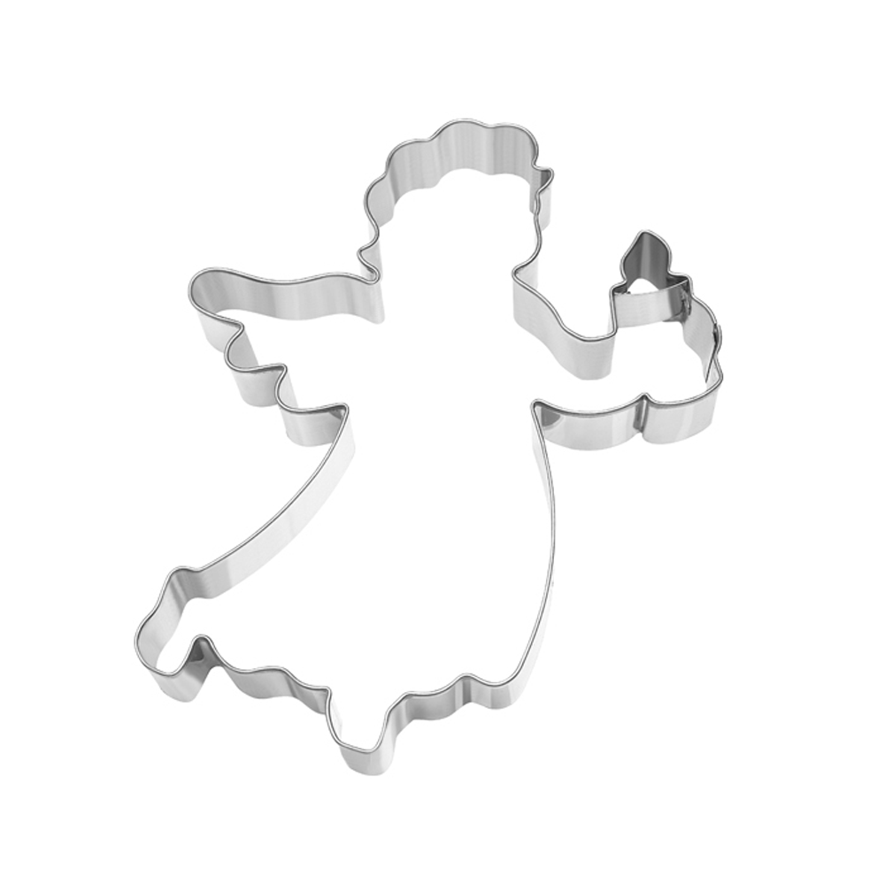 RBV Birkmann - Cookie cutter  Angel with candle 15 cm