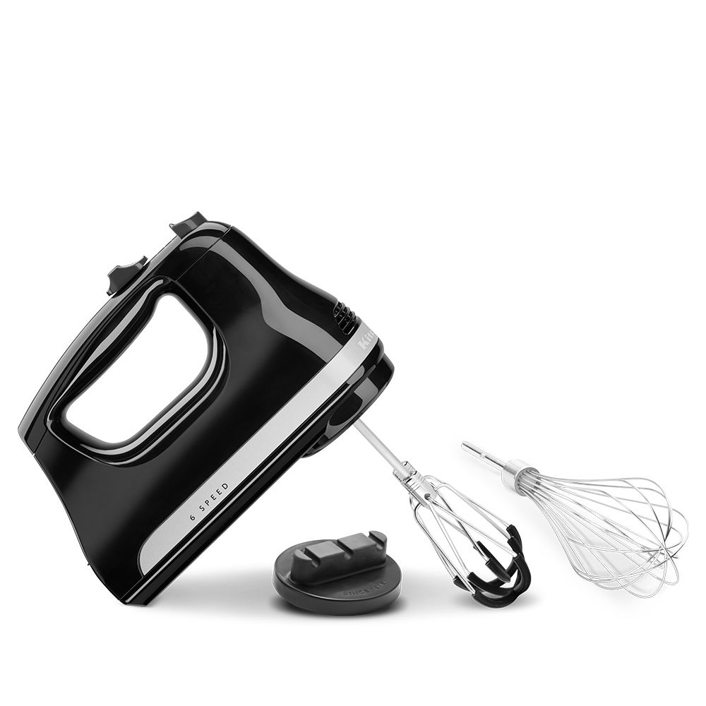 KitchenAid - Handmixer mit Flexi Rührer 5KHM6118 - Onyx Black