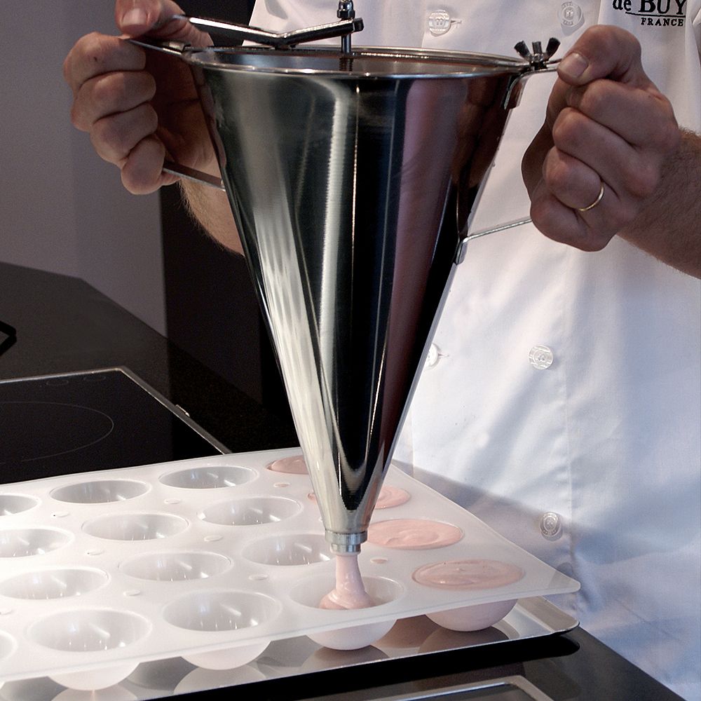 de Buyer - Kwik MAX Fondanttrichter aus Edelstahl - 3,3 L de Buyer - Kwik MAX Fondanttrichter aus Edelstahl - 3,3 L