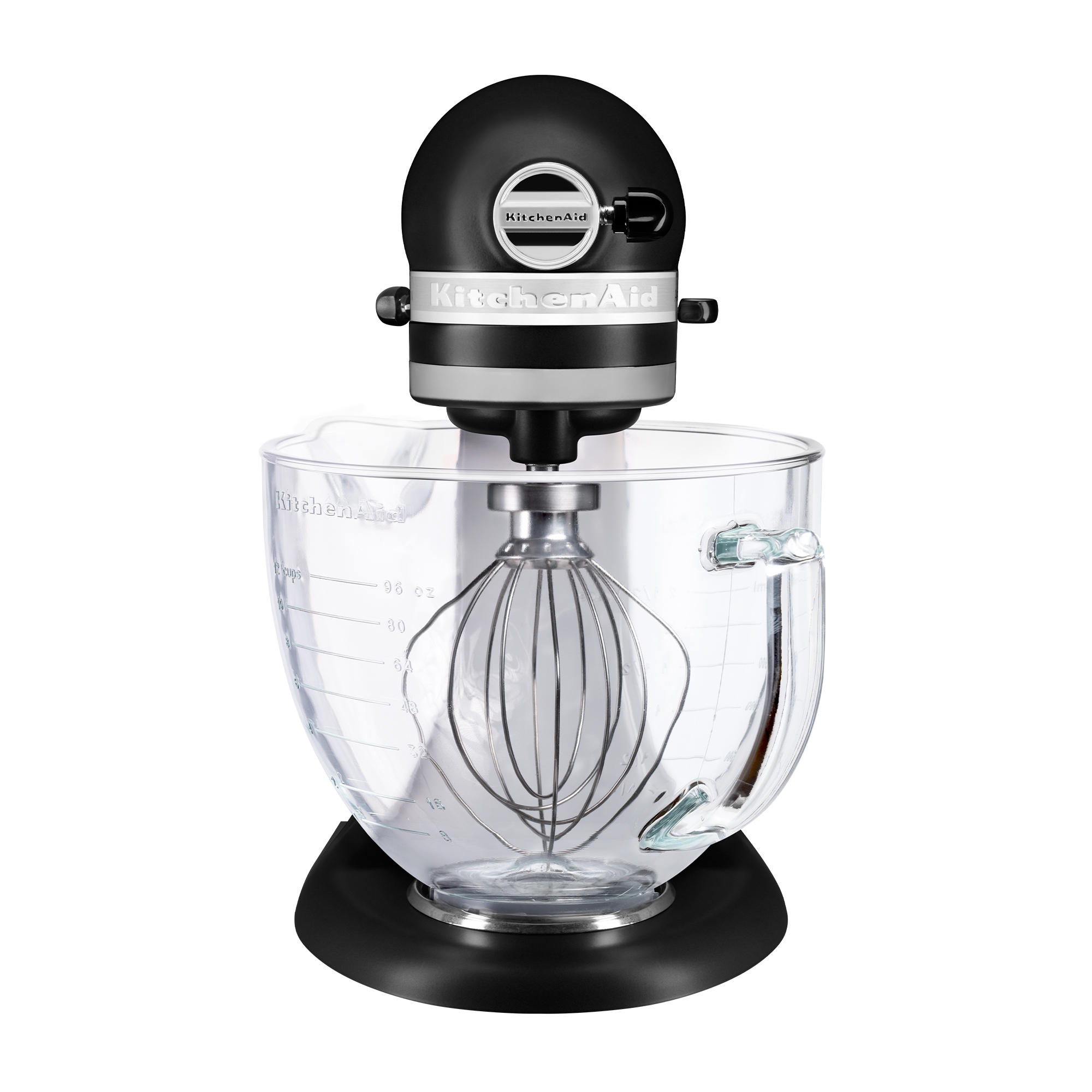 KitchenAid - Artisan Stand Mixer 5KSM156EBM - Matte Black + Glass bowl KitchenAid - Artisan Stand Mixer 5KSM156EBM - Matte Black + Glass bowl