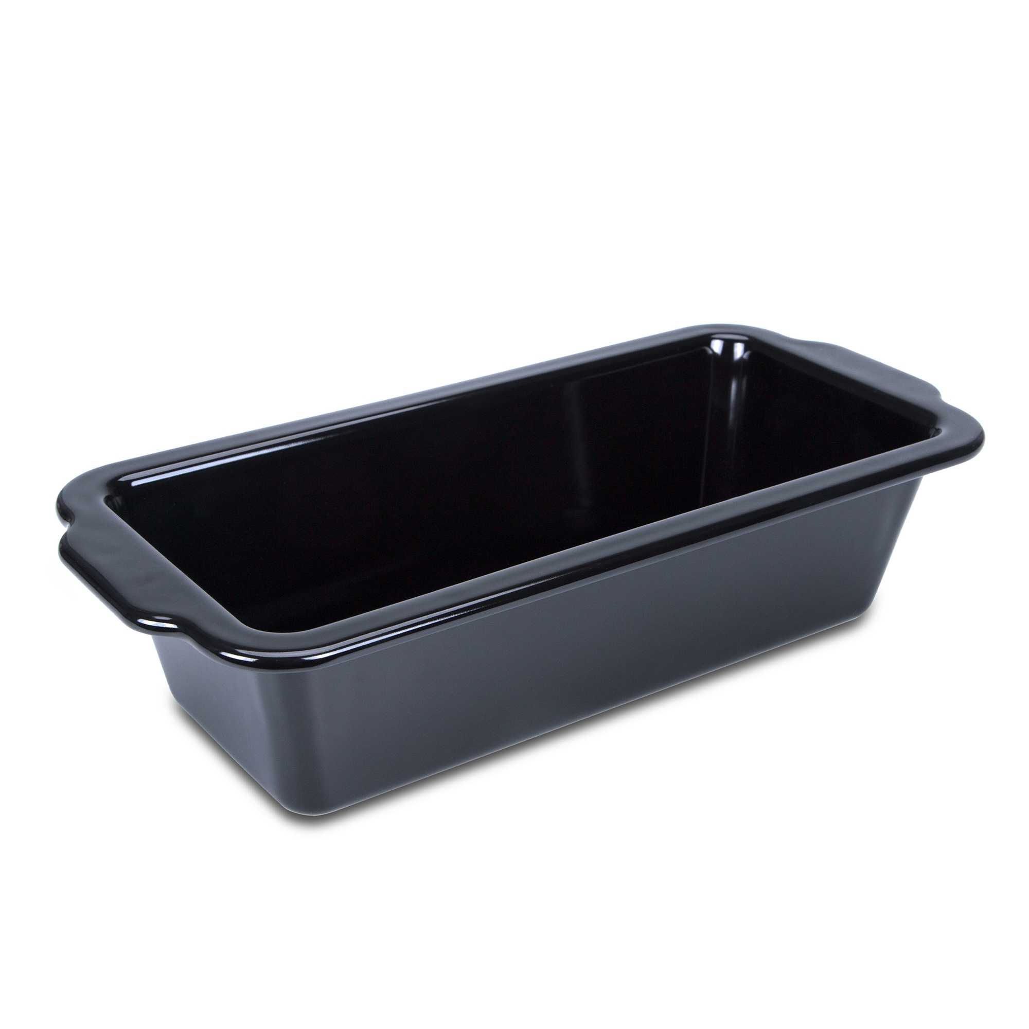 Rechteckige schwarze Emaille-Kastenform