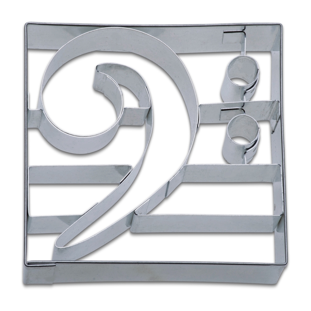 Städter - Cookie cutter Bass key - 9 cm Städter - Cookie cutter Bass key - 9 cm