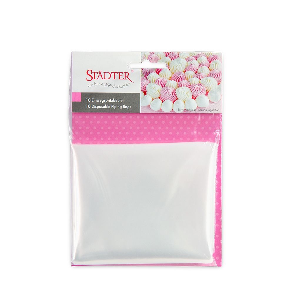 Städter - Einweg-Spritzbeutel ca. 35 cm 10 Stück 700 ml