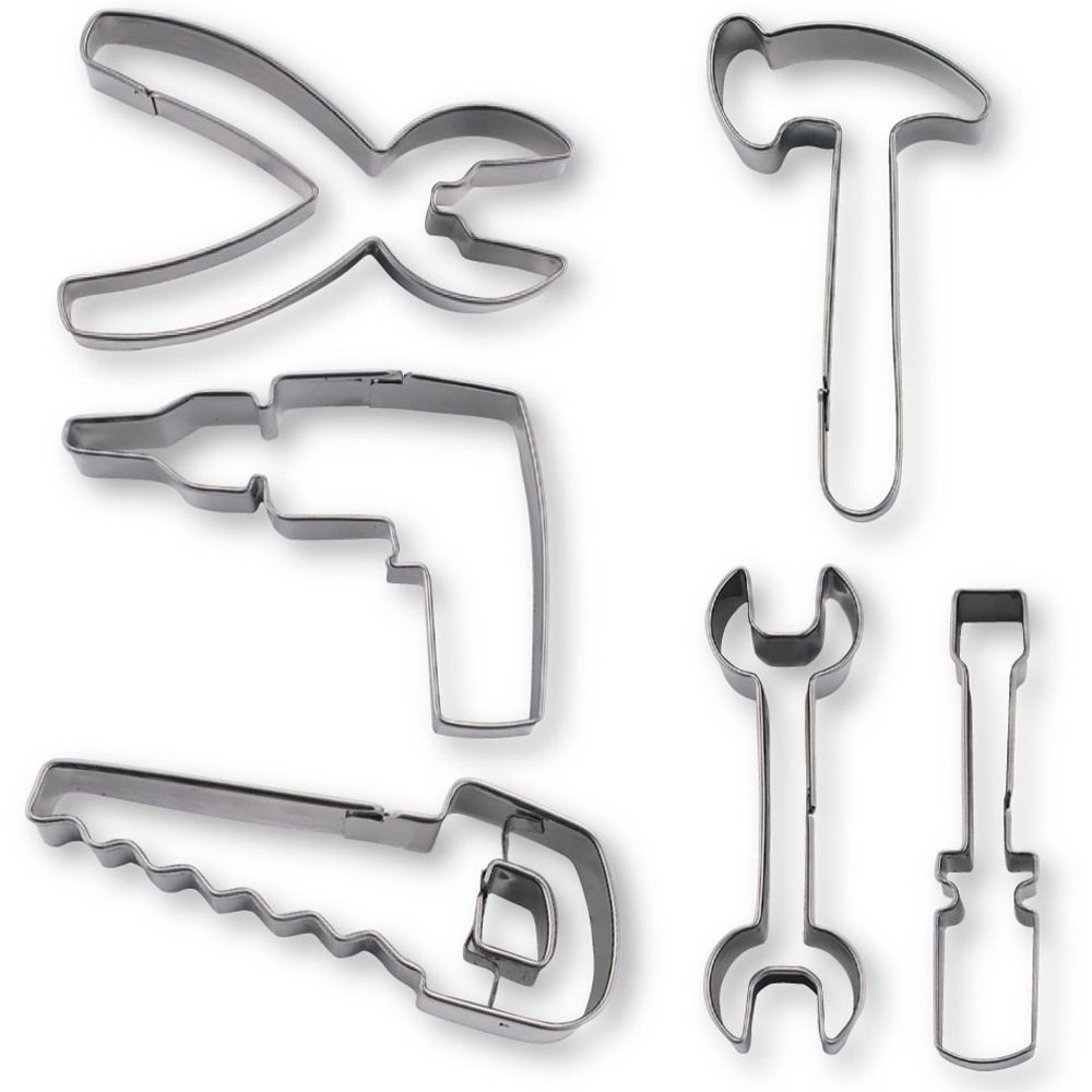 Städter - Ausstecher "In der Werkstatt" - Set, 6-teilig