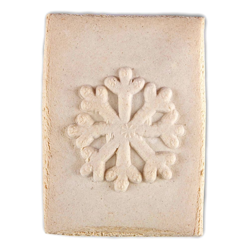 Städter - Holz-Prägeform Eiskristall 6 x 8 cm