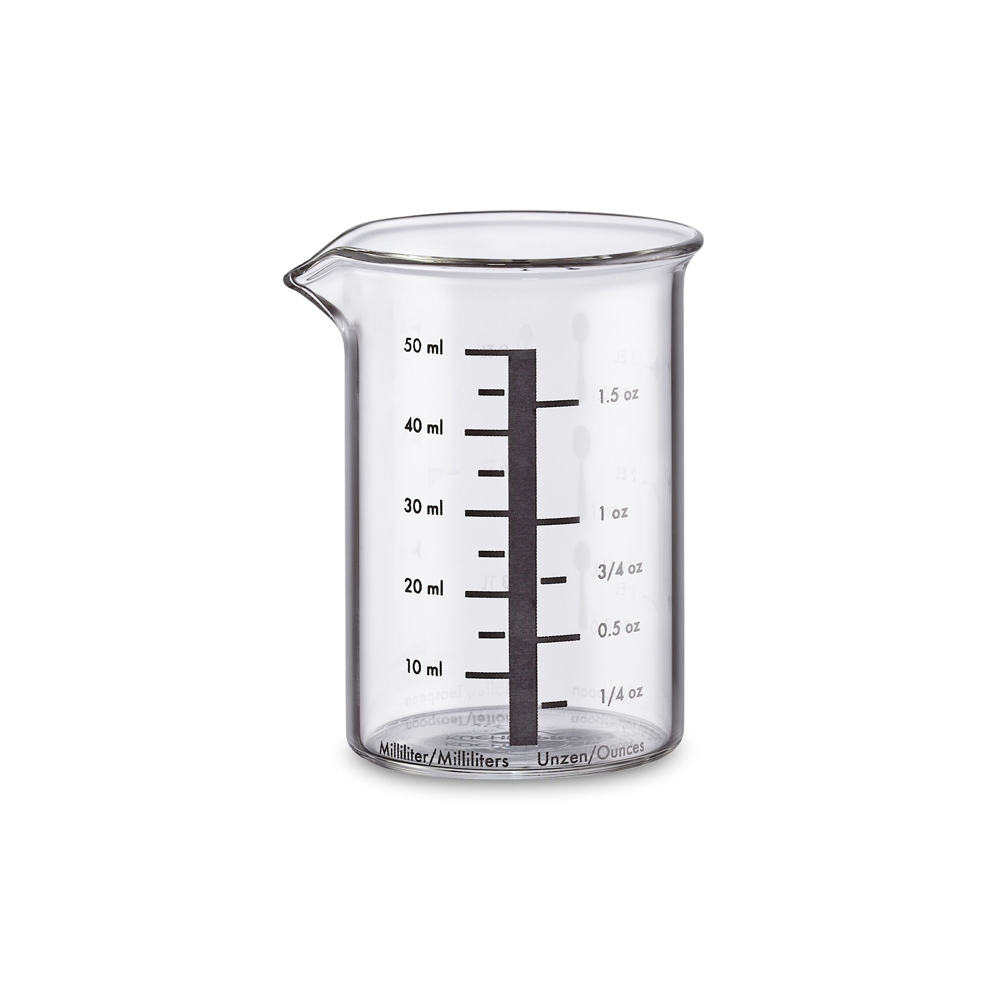 Küchenprofi - Messbecher - Borosilikatglas - 50 ml
