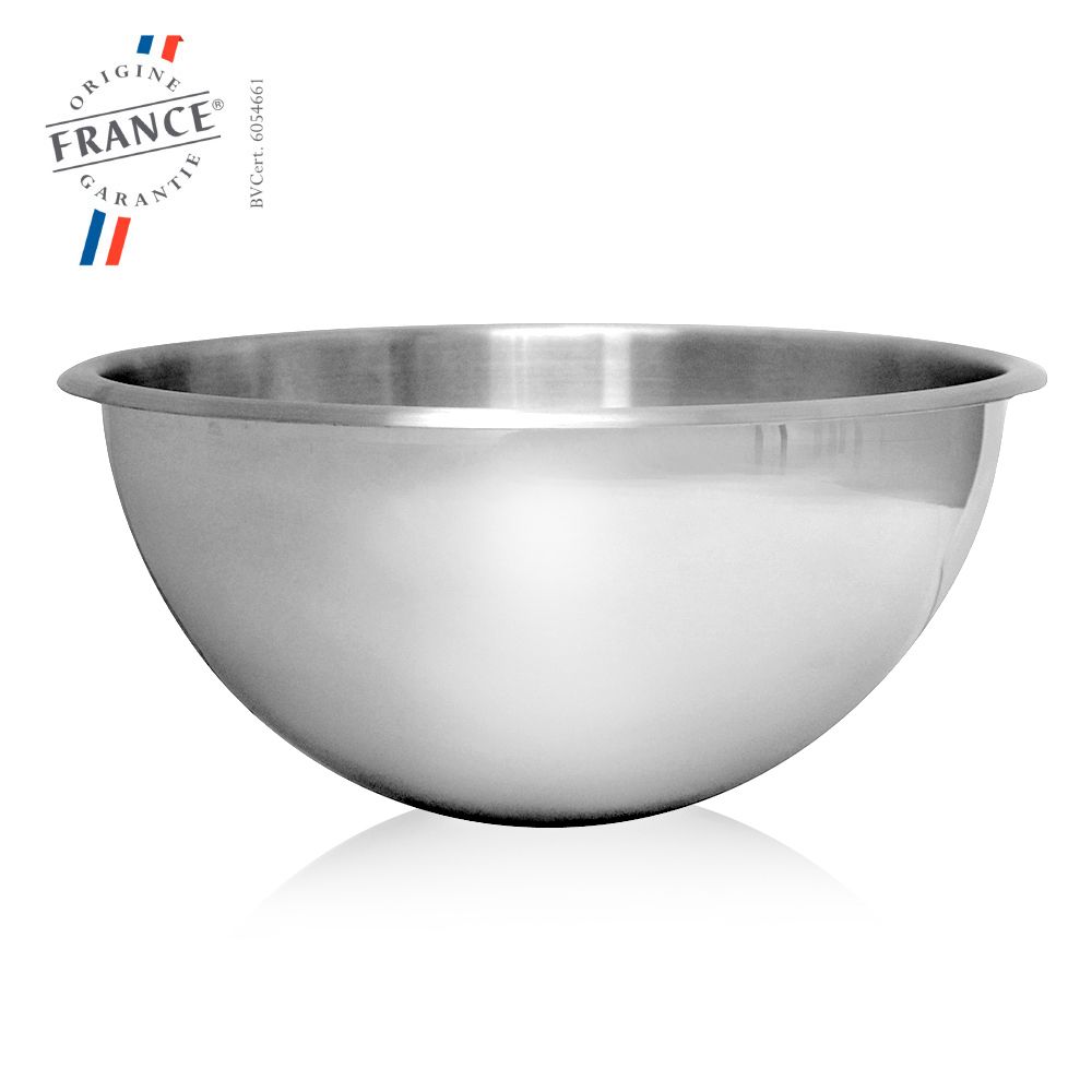 de Buyer - de Buyer - Stainless steel hemispherical bowl de Buyer - de Buyer - Stainless steel hemispherical bowl